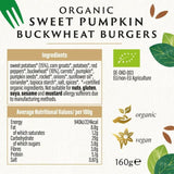 Biona Organic Sweet Potato Buckwheat Burgers 160g - McGrocer