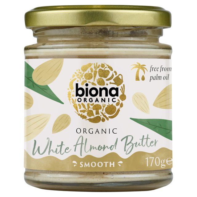 Biona Organic White Almond Butter 170g - McGrocer