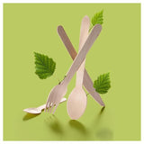 BioPak Wooden Spoons 10 per pack - McGrocer