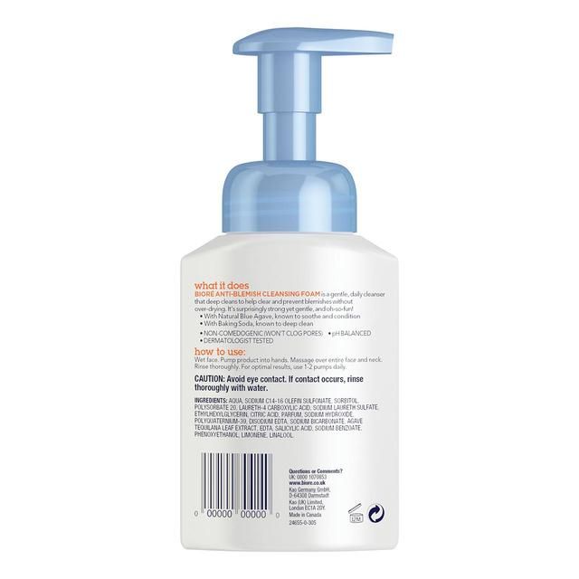 Biore Baking Soda Anti Blemish Cleansing Foam 200ml - McGrocer