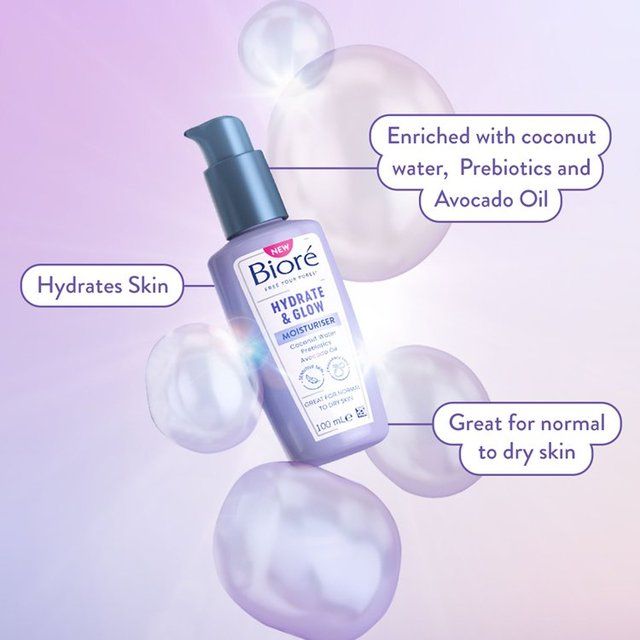 Biore Dewy Hydration Daily Moisturiser for Normal to Dry Skin 88ml - McGrocer