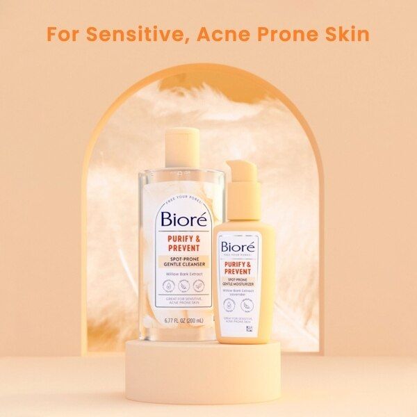 Biore Purify & Prevent Gentle Moisturiser 100 Ml - McGrocer