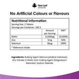 Biotin Hair Growth Vitamins 12,000mcg - Enriched with Zinc - McGrocer