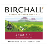 Birchall Great Rift Breakfast Blend Everyday Tea Bags 80 per pack - McGrocer