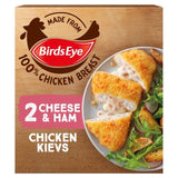 Birds Eye 2 Cheese & Ham Chicken Kievs 204g - McGrocer