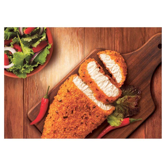 Birds Eye 2 Hot & Spicy Breaded Chicken Breast Steaks 180g - McGrocer