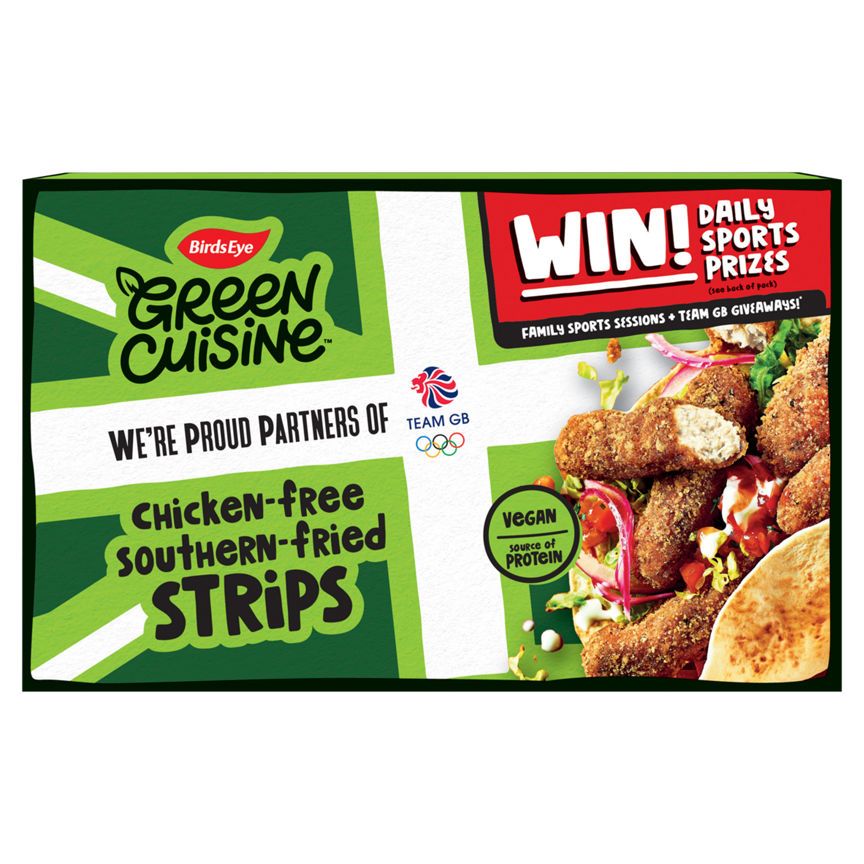 Birds Eye Green Cuisine Vegan Chicken Free Southern Fried Strips - McGrocer