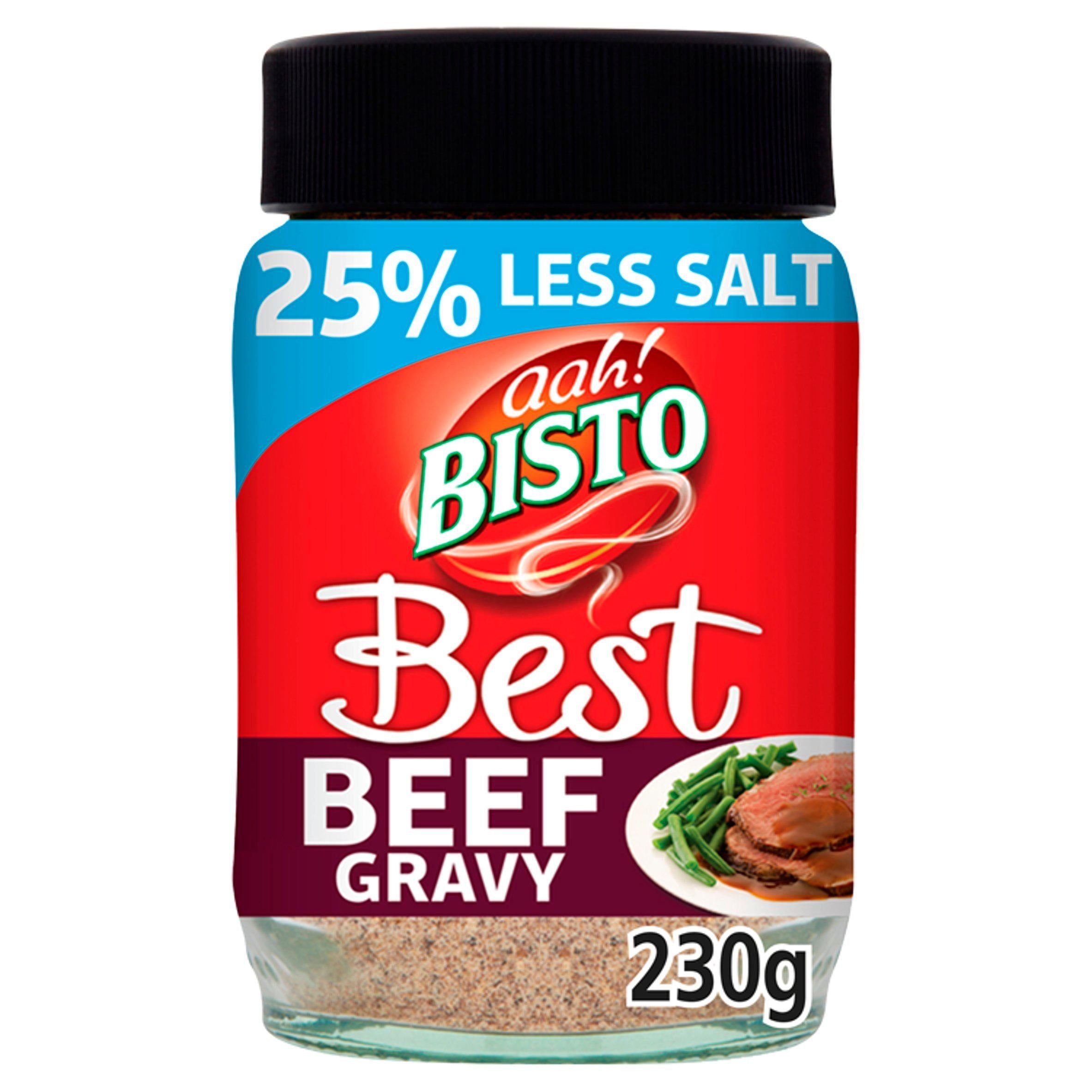Bisto Best Reduced Salt Beef Gravy Granules 230g - McGrocer