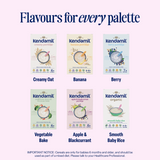 Kendamil apple and blackcurrant baby porridge 7-pack (British brand)