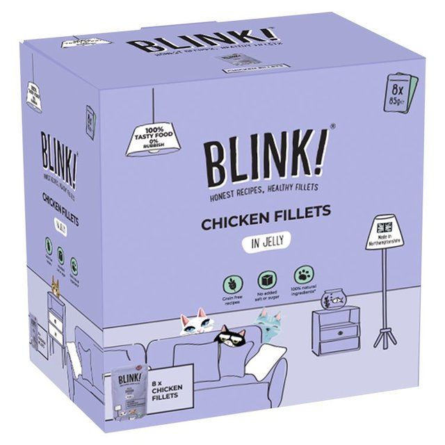 Blink! Chicken Fillets In Jelly Multipack   8 x 85g - McGrocer