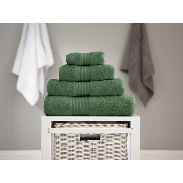 Bliss 100% Pima Cotton Bath Towel Seagrass - McGrocer