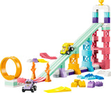 LEGO DUPLO 3 in 1 Creative Ramps with Vehicles 111 pieces (British brand)