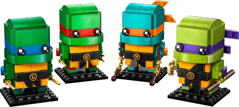 LEGO TMNT BrickHeadz figures set 567 pieces (British brand)