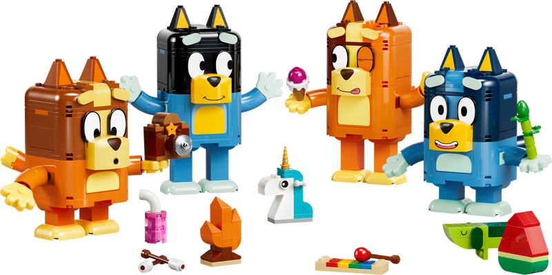 LEGO Bluey Family 466 piece set, imported from the UK