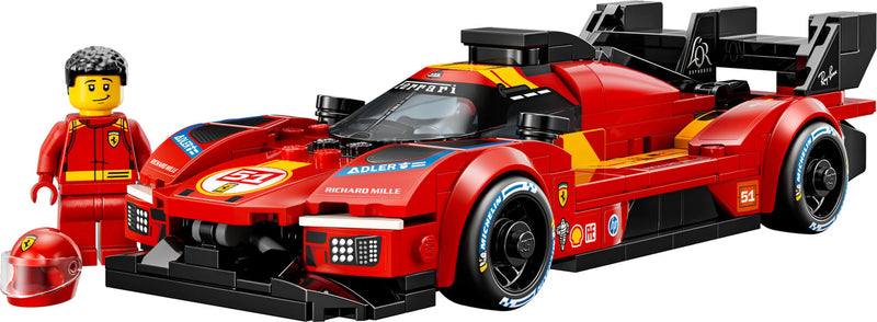LEGO Speed Champions Ferrari 499P race car model 329 pieces imported from the UK