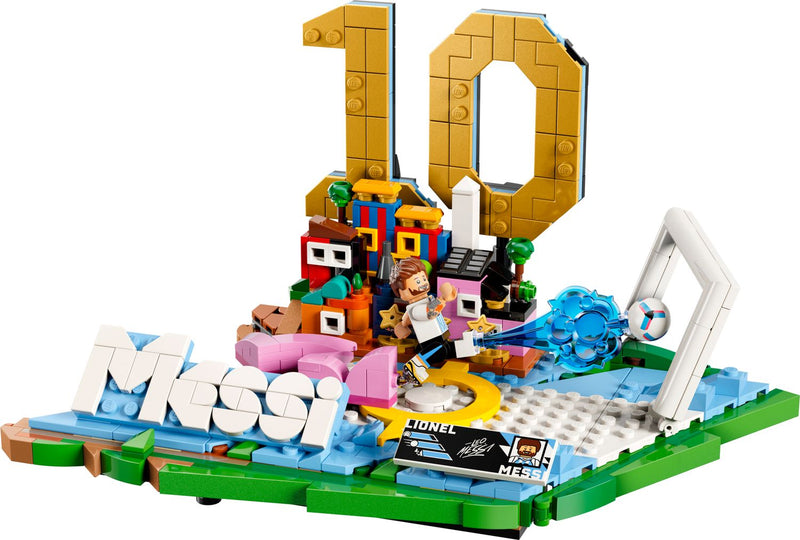 LEGO Lionel Messi Football Highlights building set 500 pieces, imported from the UK