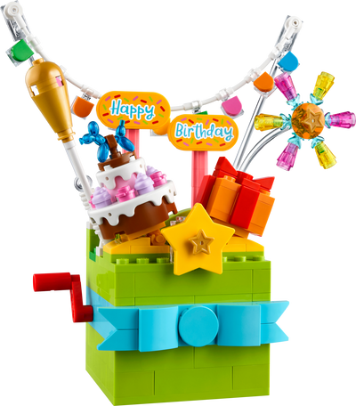 Lego LEGO Gift Box Celebration Birthday Decor Building Set- Buy online at McGrocer