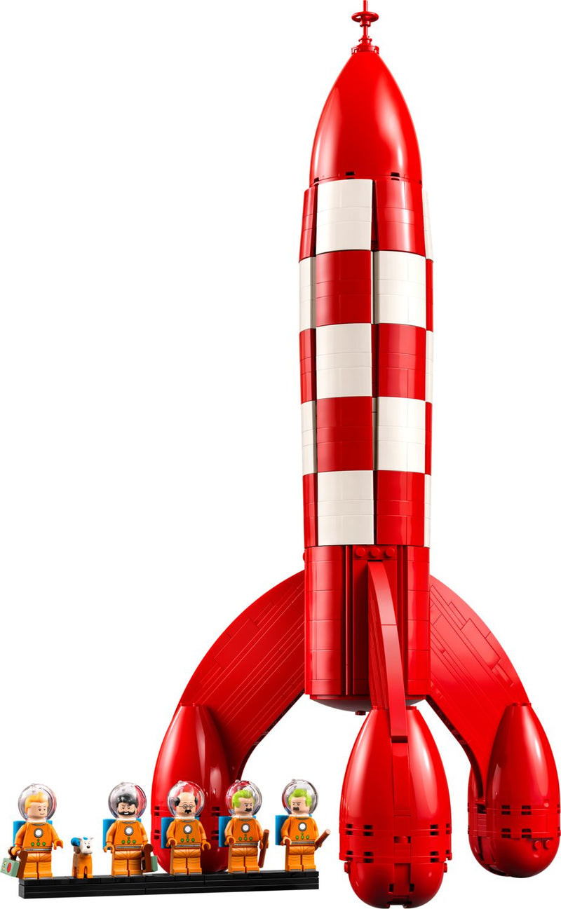 Tintin LEGO Ideas Moon Rocket 21367, UK version