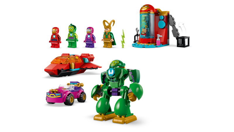 LEGO Loki vs. Team Iron Man building set 204pc - British product