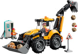 LEGO City Yellow Backhoe Loader building set, UK version