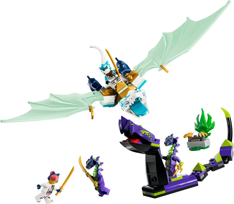 LEGO NINJAGO Zane's Ice Dragon Battle 141 pieces - British product