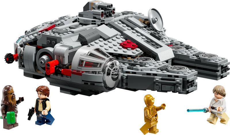 LEGO Star Wars Millennium Falcon building set 885 pieces (British brand)
