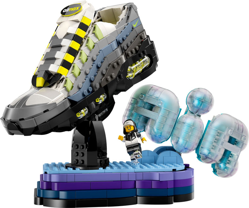 Nike Air Max 95 LEGO sneaker building kit, imported from the UK