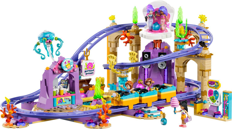 LEGO Friends Mermaid Roller Coaster Ride building set 864 pieces (British brand)