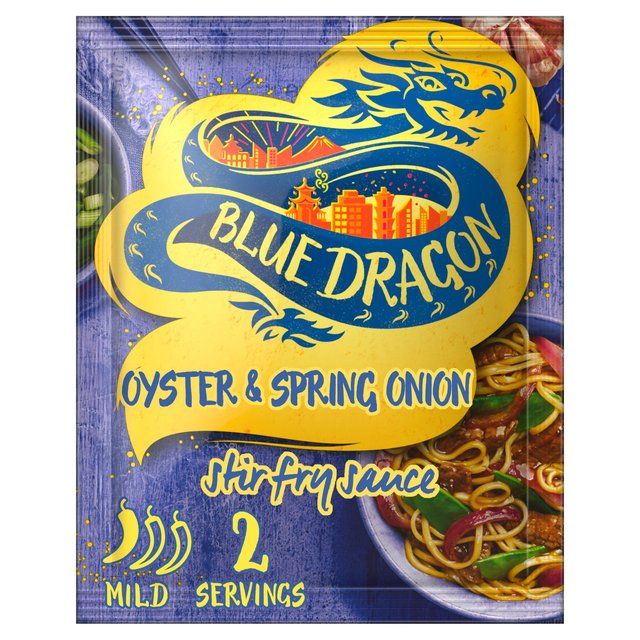 Blue Dragon Oyster & Spring Onion Stir Fry Sauce 120g - McGrocer