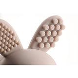 Bobbie Bunny Baby Teether Toy Cappuccino Grey - McGrocer
