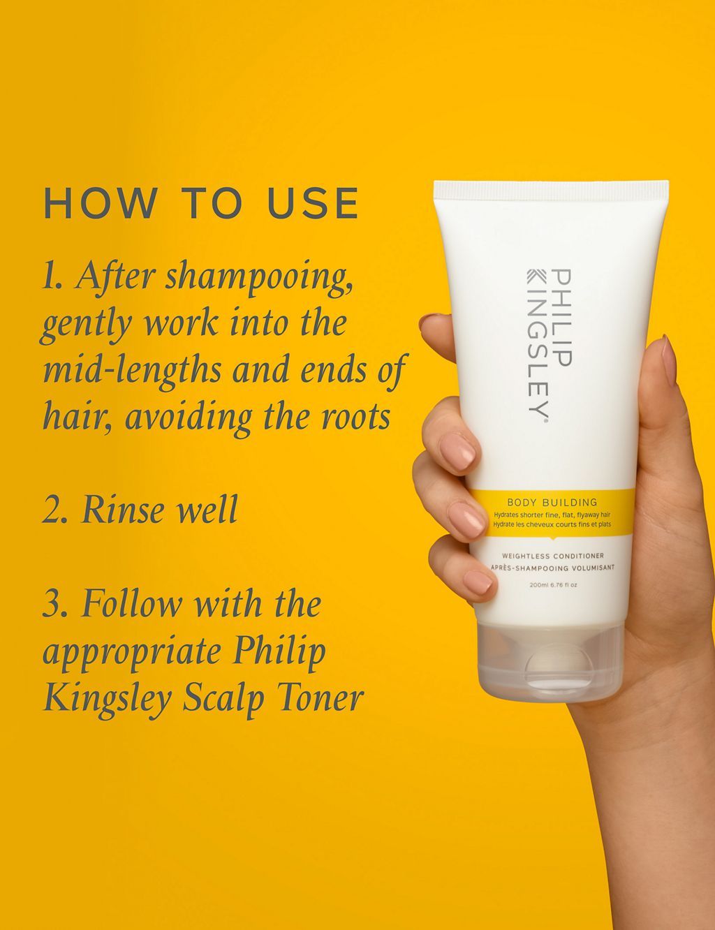 Body Building Weightless Conditioner 200ml - McGrocer