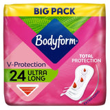 Bodyform Ultra Long Sanitary Towels 24 per pack - McGrocer