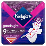 Bodyform Ultra Night Extra 9 per pack - McGrocer