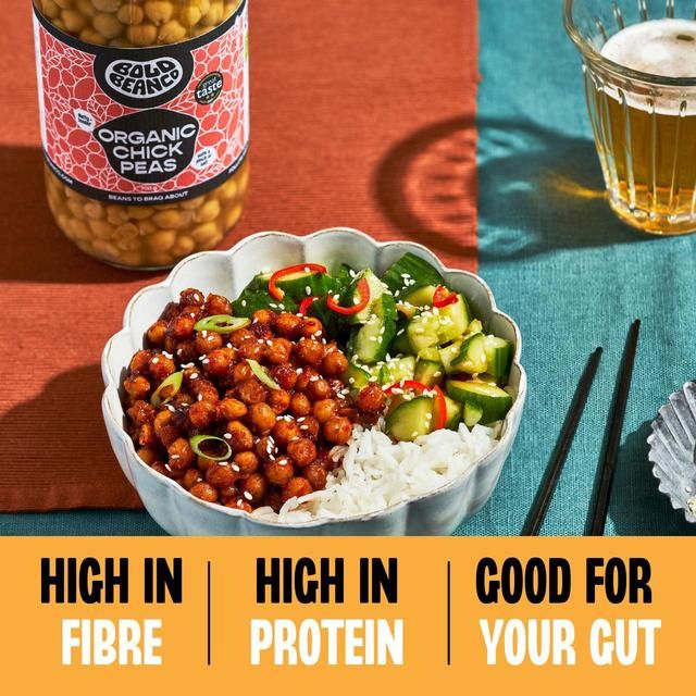 Bold Bean Co Organic Chickpeas 570g - McGrocer