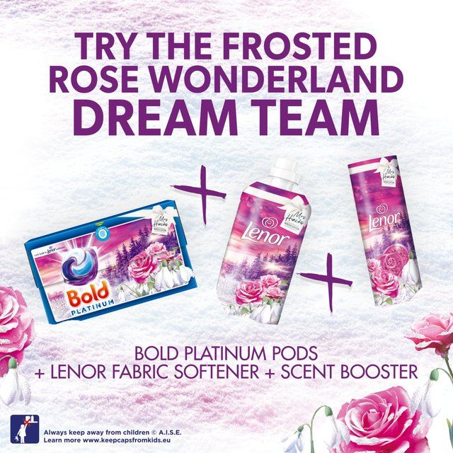 Bold Platinum Rose Wonderland Pods Washing Capsules 34 Washes - McGrocer