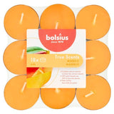 Bolsius TrueScent Tealights Mango 4hr 18Pk - McGrocer