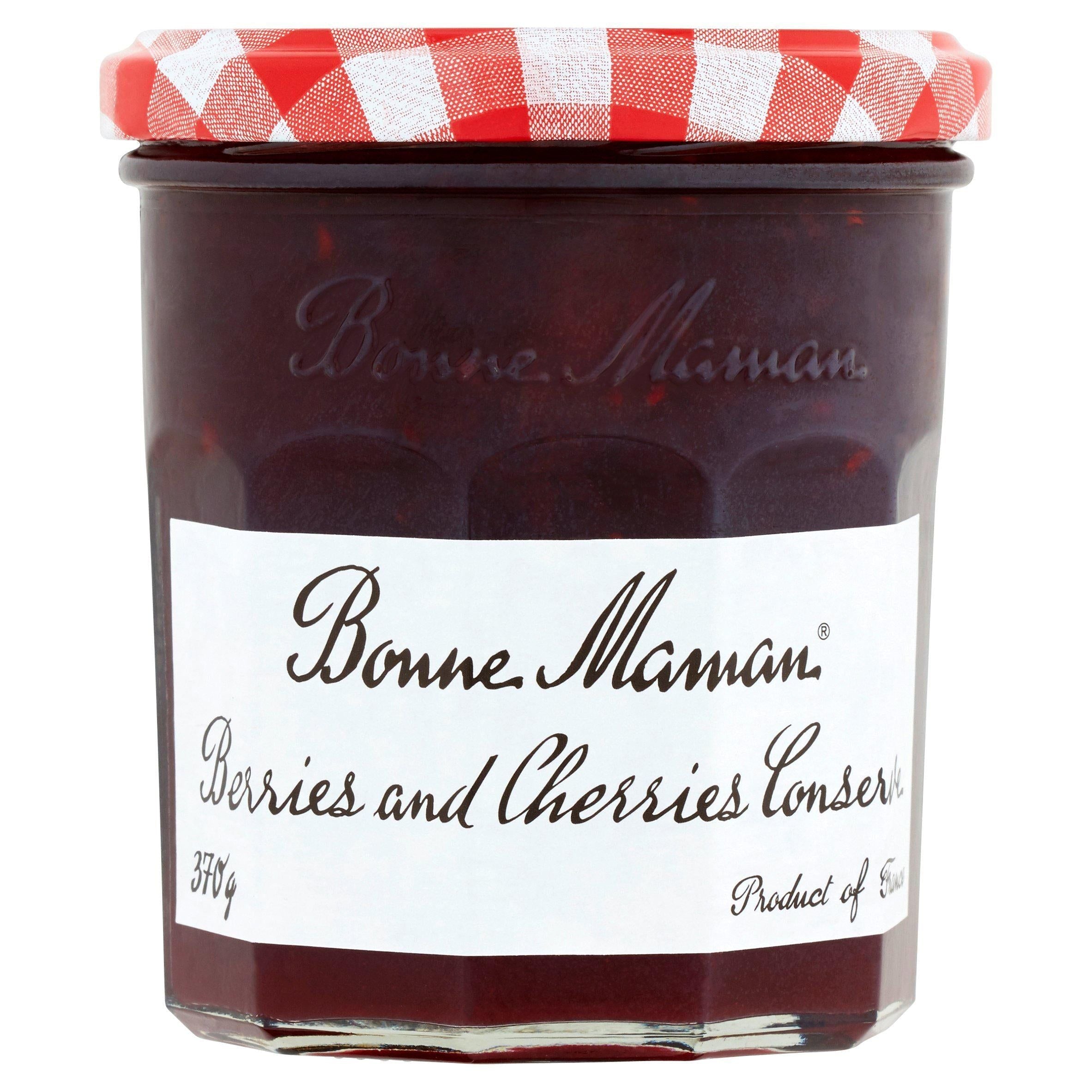 Bonne Maman Berries Cherries Conserve 370g - McGrocer
