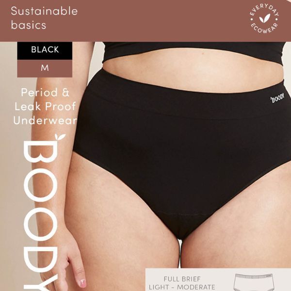 BOODY Period Proof Full Brief Light flow M - McGrocer