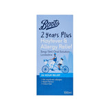 Boots 2 Years Plus Hayfever & Allergy Relief 5mg / 5ml Oral Solution Loratadine - 100ml - McGrocer