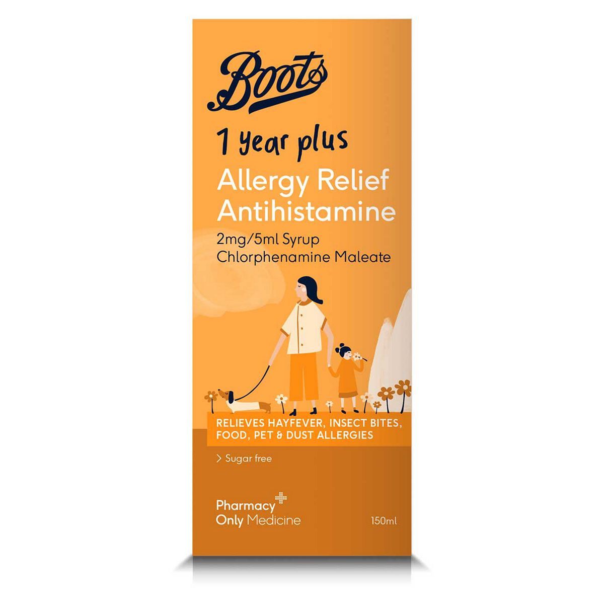 Boots Children’s Allergy Relief Antihistamine 2 mg/5 ml Syrup - McGrocer