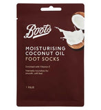 Boots Coconut Oil Moisturising Foot Socks - 1 pair - McGrocer