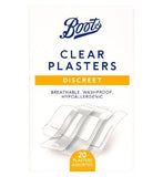 Boots Discreet Clear Plasters - 20 Pack - McGrocer