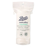 Boots Everyday Organic Round Cotton Wool Pads 50 pads - McGrocer