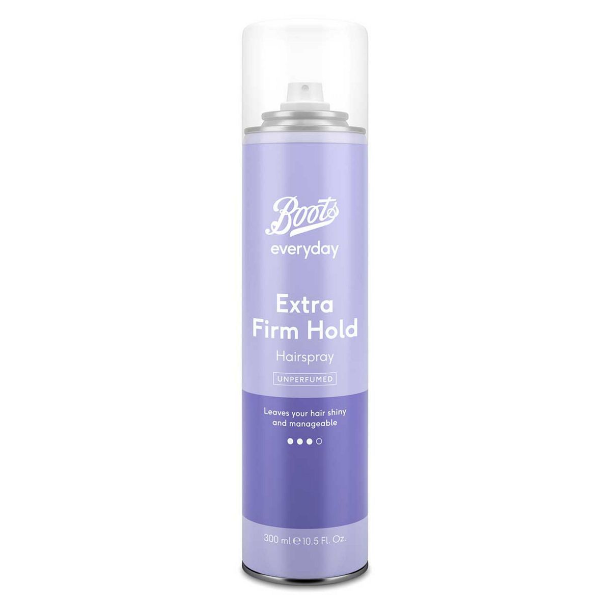 Boots Everyday Unperfumed Hairspray Extra Firm Hold 300ml - McGrocer
