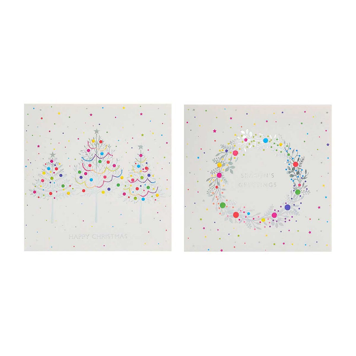 Boots Funky Tree 12 Pack Christmas Cards - McGrocer