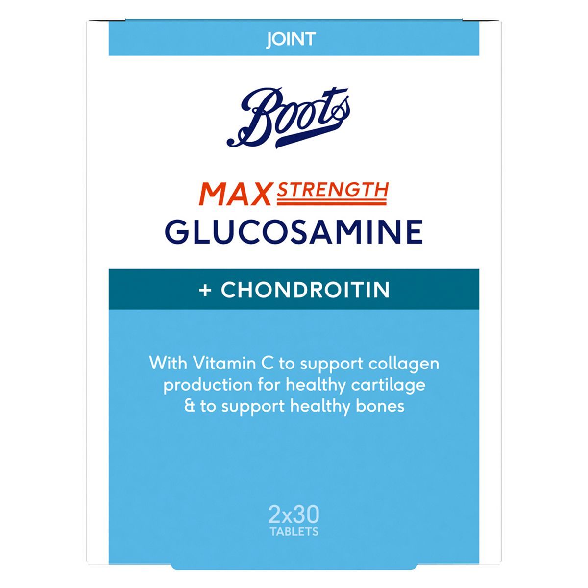 Boots Glucosamine & Chondroitin Duo 30s - McGrocer