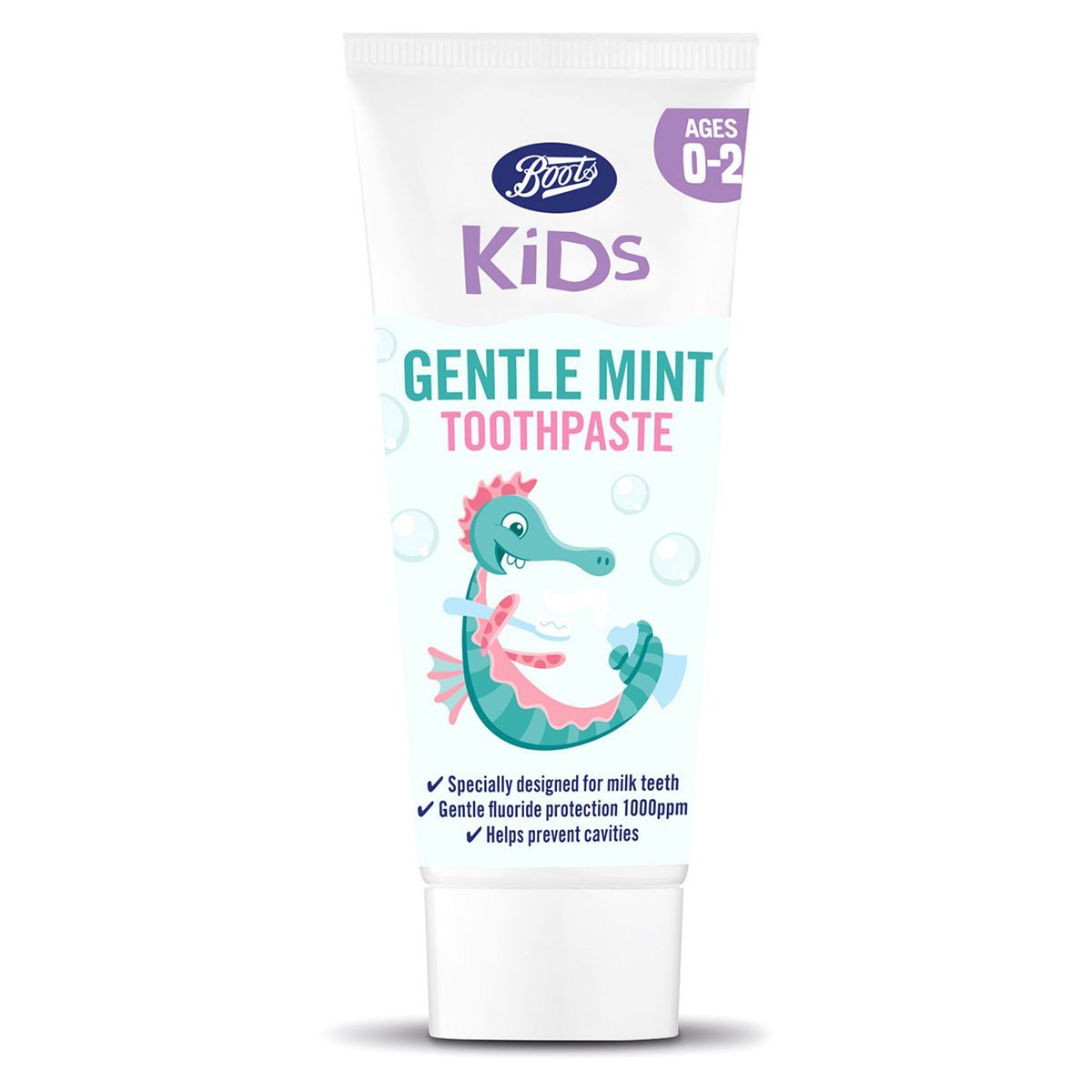 Boots Kids Mint Toothpaste 0-2yrs 75ml - McGrocer