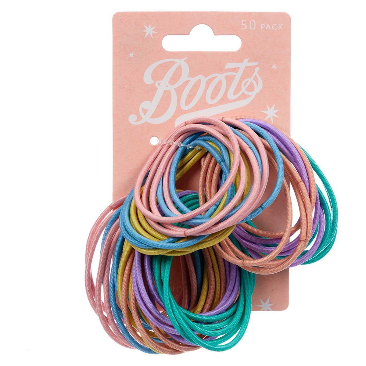 Boots kids pastel ponybands assorted 50s - McGrocer