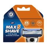 Boots Max Shave 5 Blade System Refill 4 Pack - McGrocer