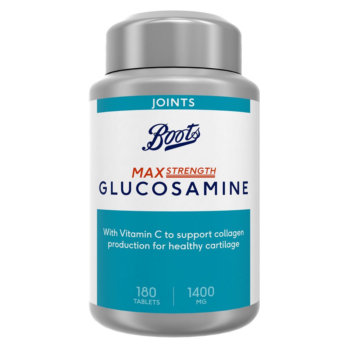 Boots Max Strength Glucosamine - 180 Tablets (6 month supply) - McGrocer